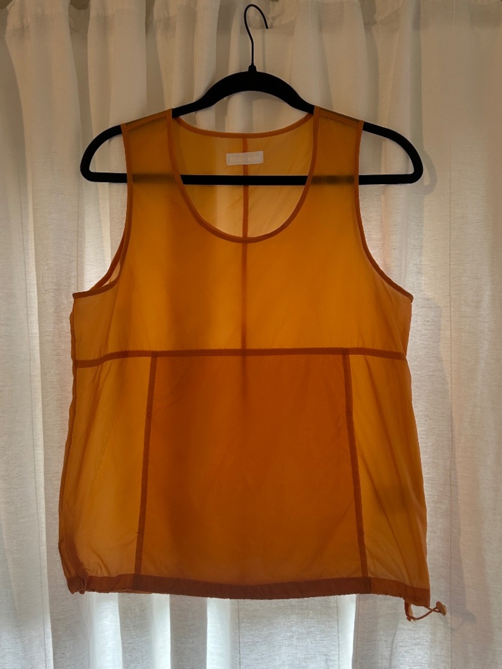 Burmula sheer anorak vest